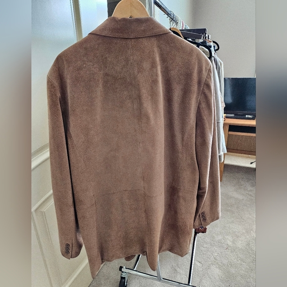 Jones New York City men's leather suede jacket 44R - Picture 4 of 7